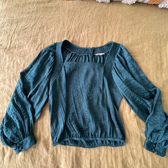 Wishlist Emerald Silky Blouse S - Picture 5 of 11
